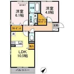 メナージュ今の物件間取画像